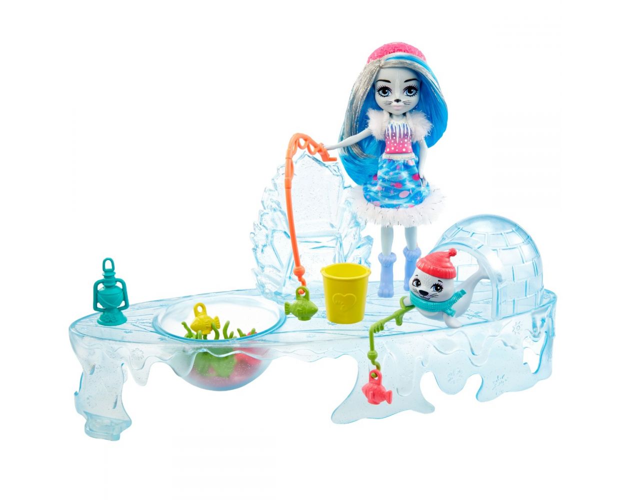 Enchantimals Pesca De Hielo En Snow Valley