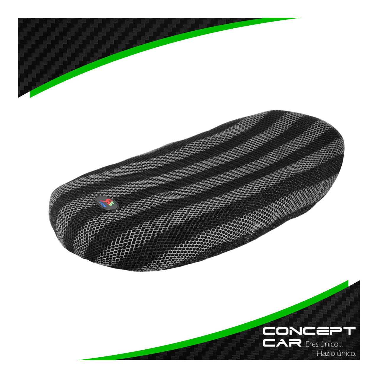 Funda Cubre Asiento Malla Para Moto Termica Universal Xl