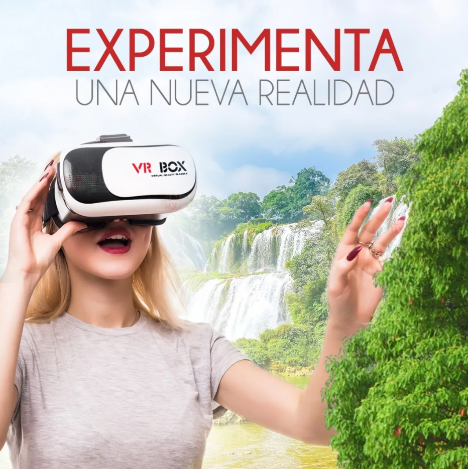Lentes de Realidad Virtual VR Box Cardboard 3D