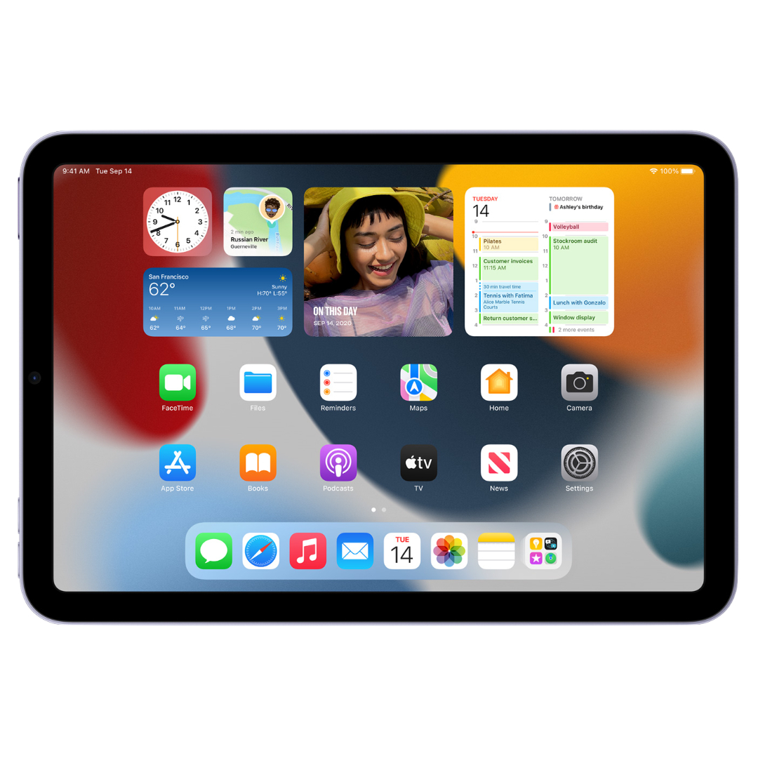 iPad Mini Liquid Retina con True Tone de 8.3" 6a generación Wi-Fi + Cellular 256 GB MK8H3LZ/A - Blanco Estelar