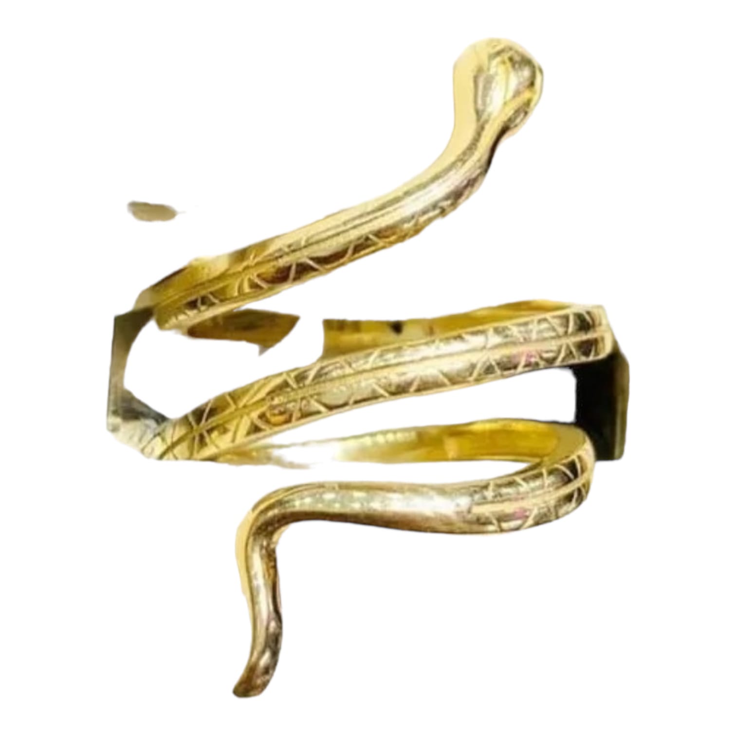 Anillo Serpiente Oro 14 K.+ Obsequio