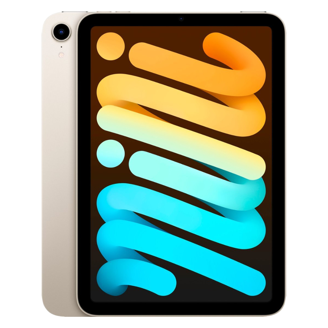 iPad Mini Liquid Retina con True Tone de 8.3" 6a generación Wi-Fi + Cellular 64 GB MK8C3LZ/A - Blanco Estelar