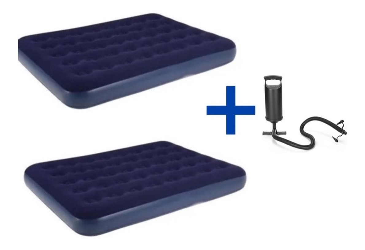 Tienda/casa De Campaña 8 Personas + 2 Colchones Mat + Bomba