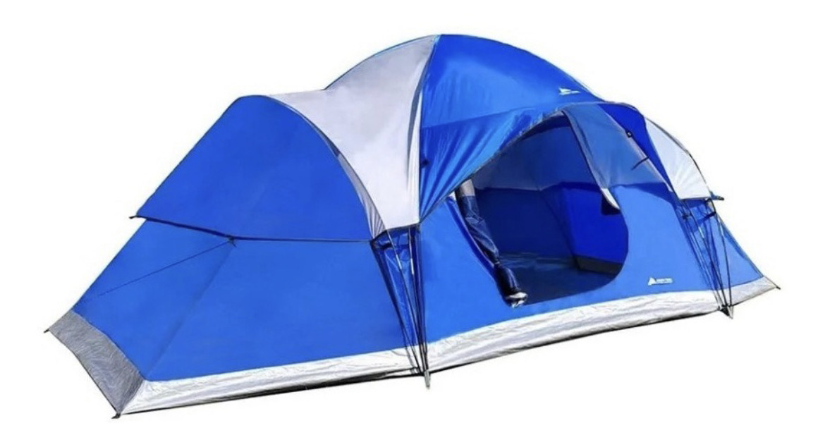 Tienda/casa De Campaña 8 Personas + 2 Colchones Mat + Bomba