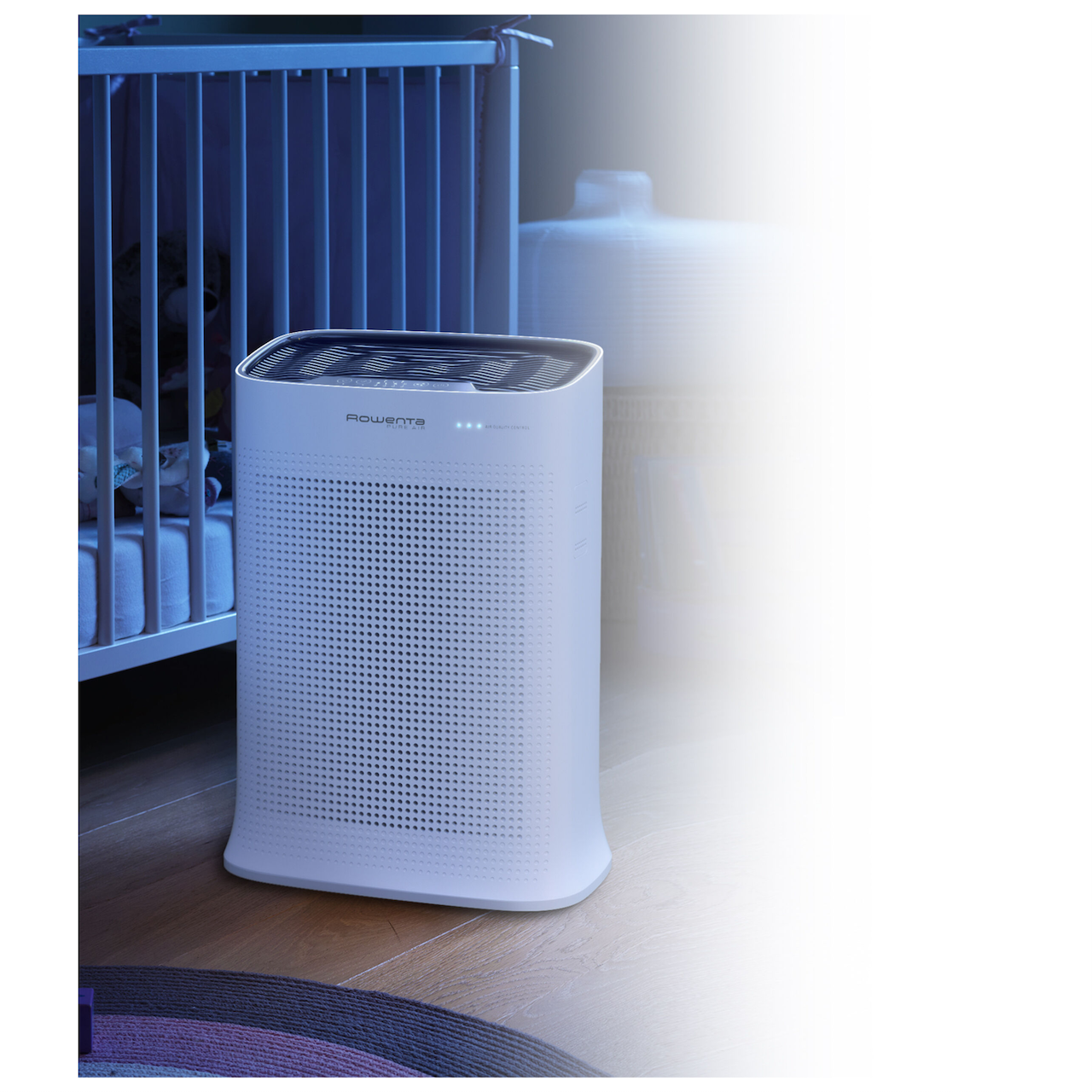 Rowenta Purificador Aire 100% Hepa Control App Ecológico Color Blanco.