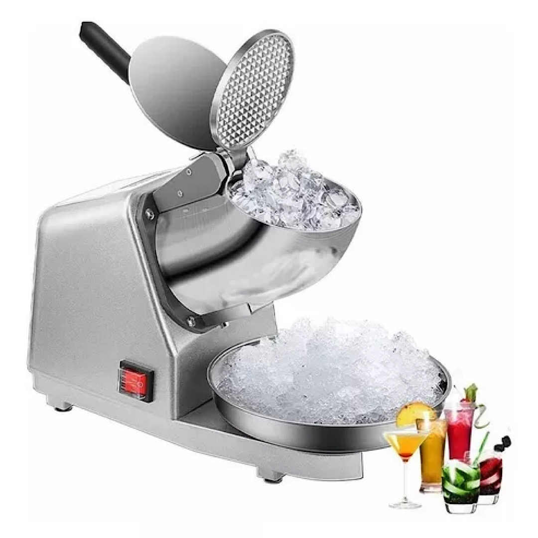 Maquina Raspados Triturador Hielo Triturador Cuchillo Doble