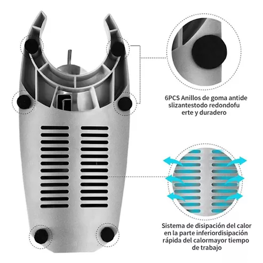 Maquina Raspados Triturador Hielo Triturador Cuchillo Doble