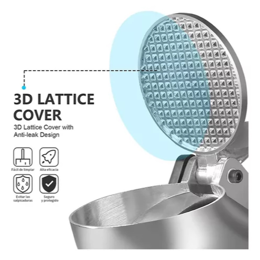 Maquina Raspados Triturador Hielo Triturador Cuchillo Doble