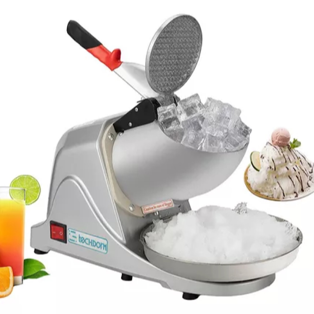 Maquina Raspados Triturador Hielo Triturador Cuchillo Doble