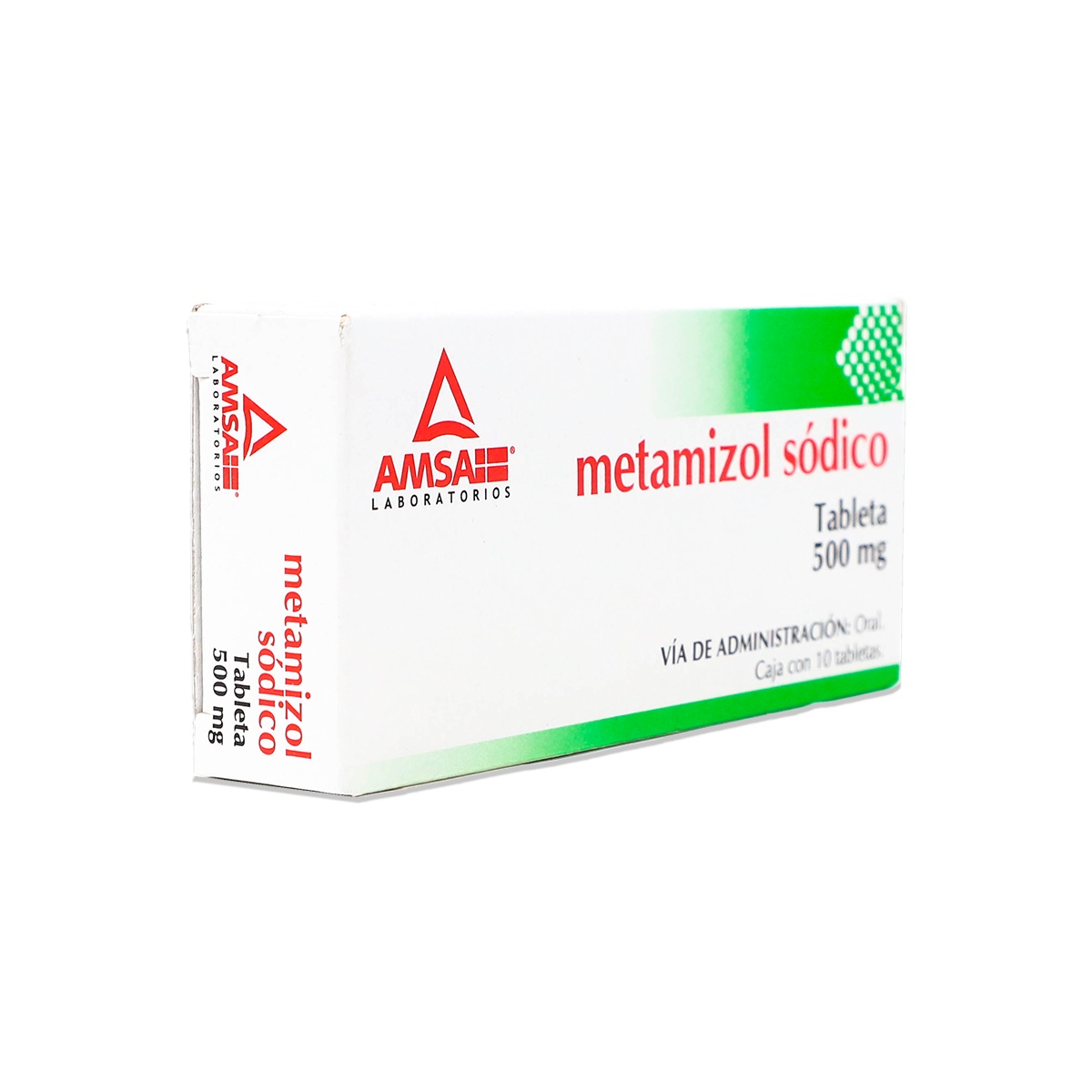 METAMIZOL SODICO, 10 TABLETAS 500 MG, AMSA