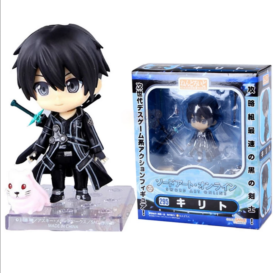 Kirito 295 Sword Art Online Sao Nendoroid Figma Figura Anime