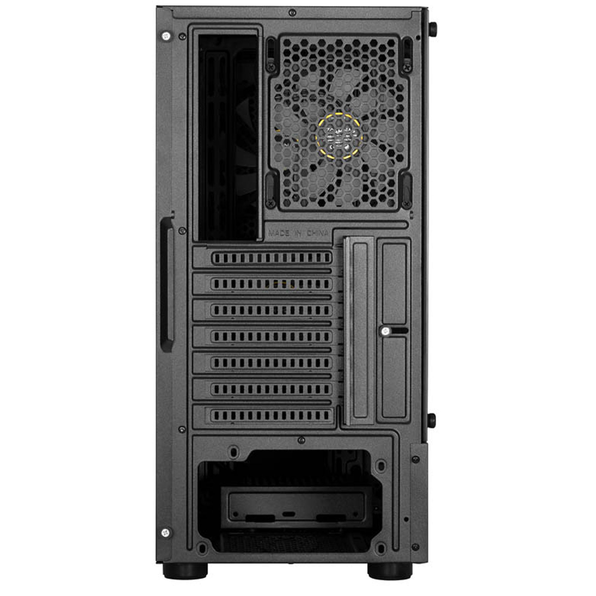 Gabinete Gamdias Talos E3 Mesh Media Torre Atx Cristal Sin Fuente Argb Blanco