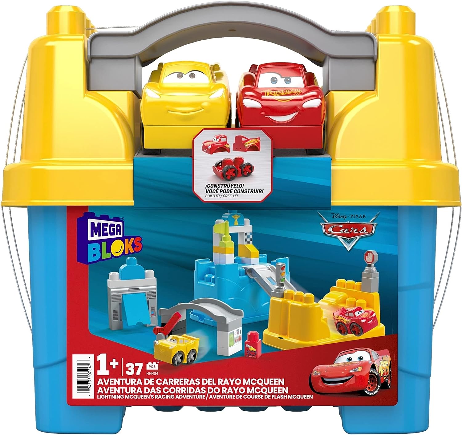 Mega Bloks Disney CARS Aventura de carreras del Rayo McQueen