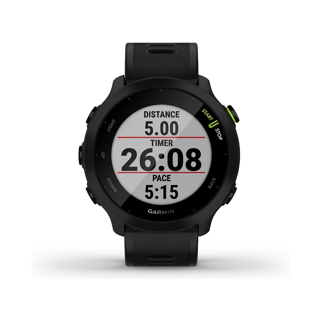 Smartwatch Garmin Fore Runner 55 Negro (Reacondicionado Grado A)