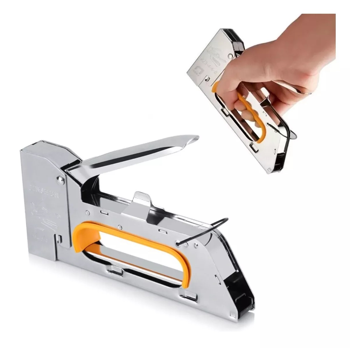 Engrapadora Tipo Pistola Para Tapiceria Con 2400 Grapas 