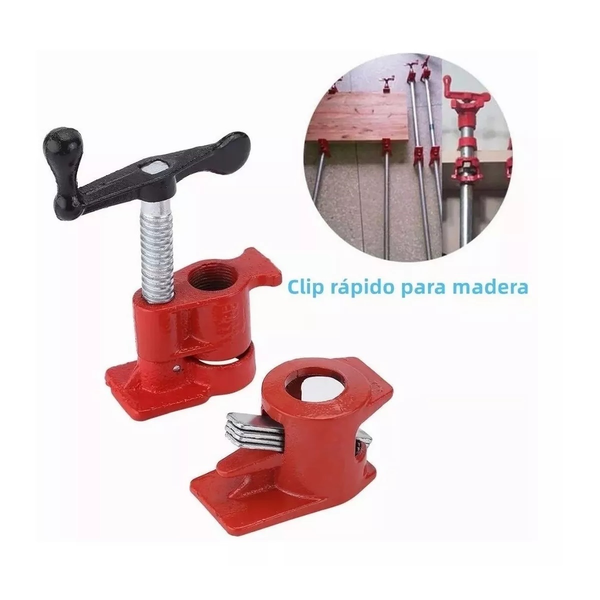 Prensa / Sargento Para Madera De Tubo 3/4 Pz