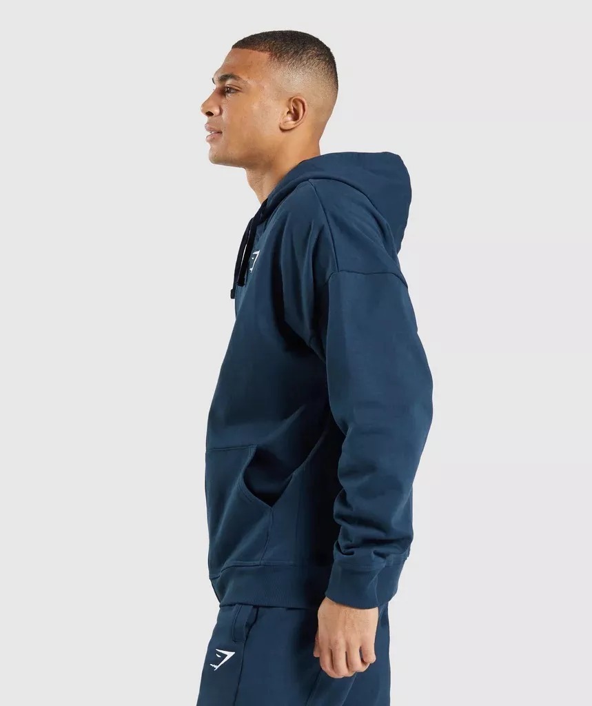 Gymshark Sudadera Con Capucha Essential Oversized Zip Up A2A2Y-UBCY Entrenamiento