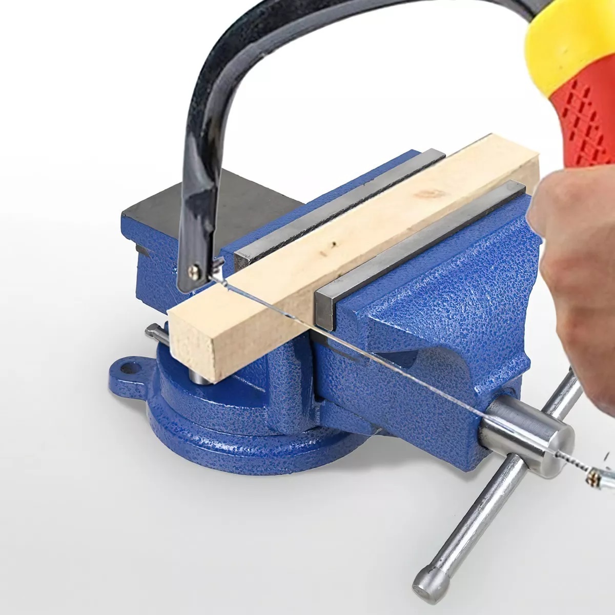 Tornillo De Banco 6 Pulgadas 8.5kg Azul