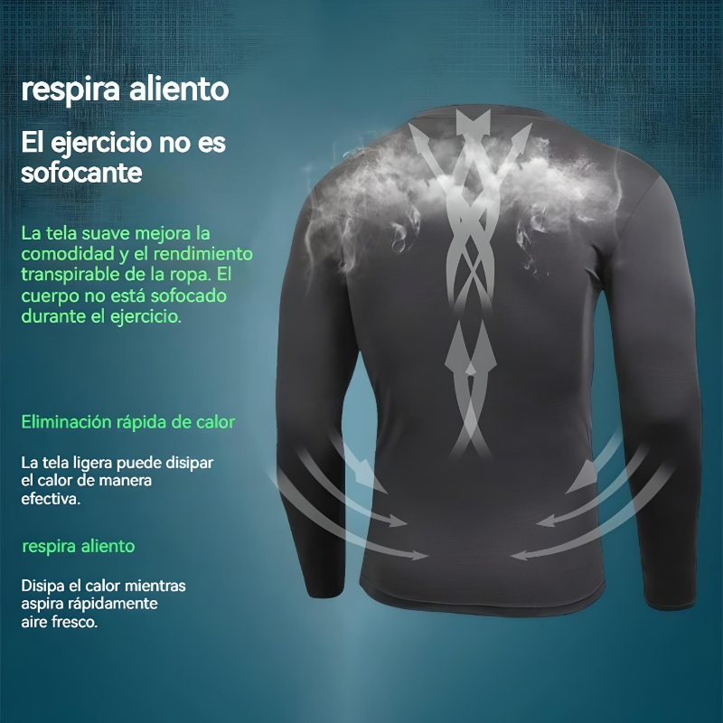 Playera Deportivas Licra Con Spandex Lisa Ropa Hombre Negro