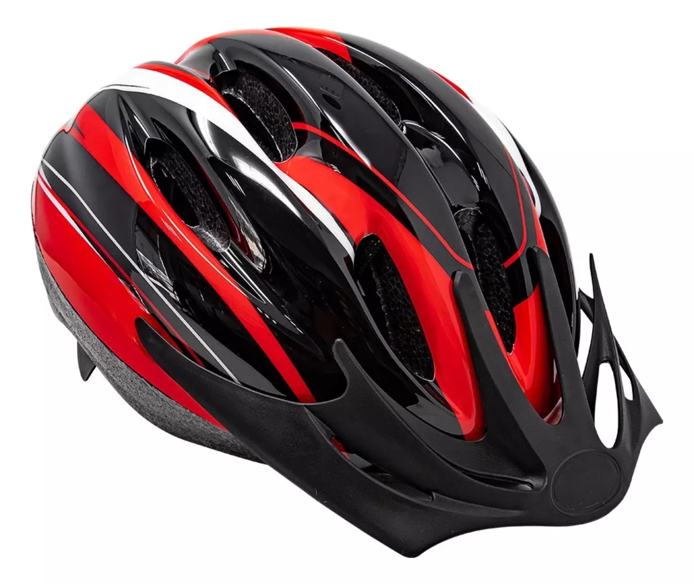 CASCO DE BICICLETA UNISEX T-54/58 + BOMBA P/BICICLETA WINDSOR ROJO ENDY2
