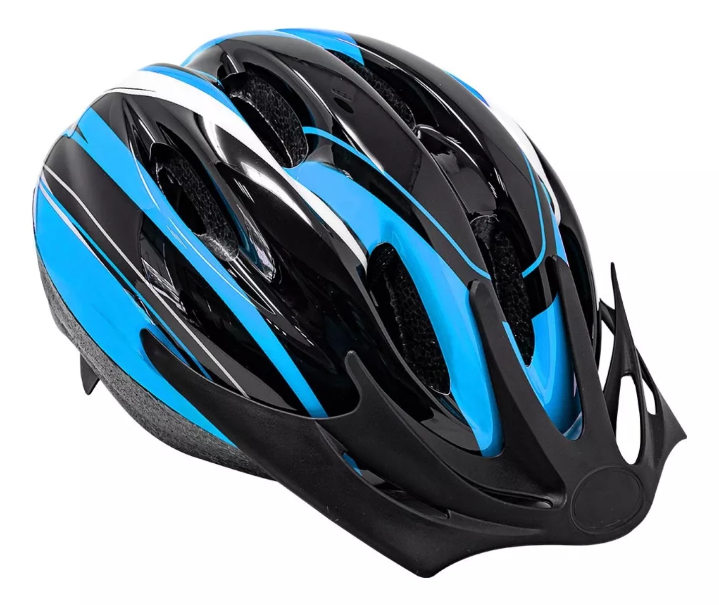 CASCO DE BICICLETA UNISEX T-54/58 + BOMBA P/BICICLETA WINDSOR AZUL ENDY2	