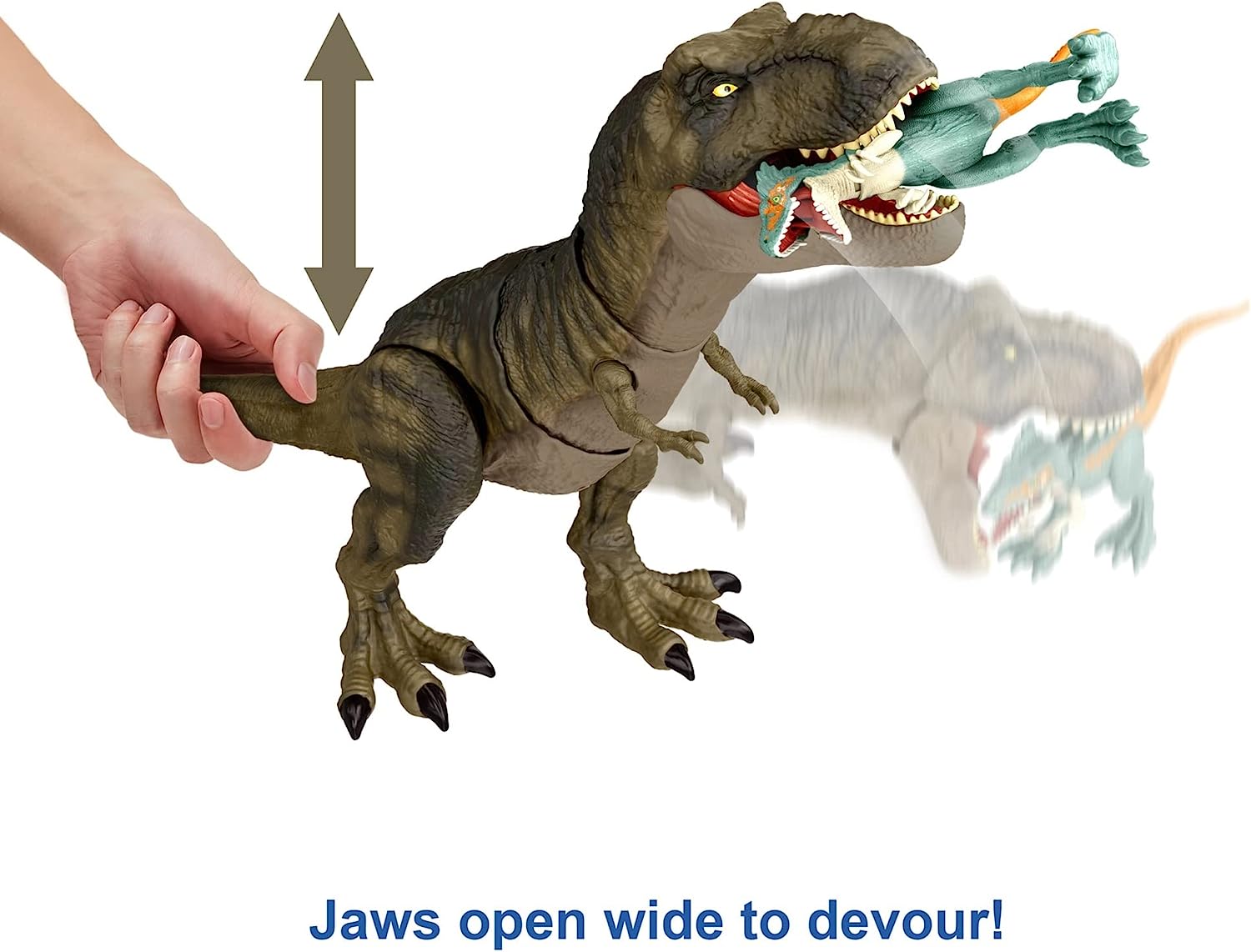 Jurassic World Ataca y Devora Tyrannosaurus Rex