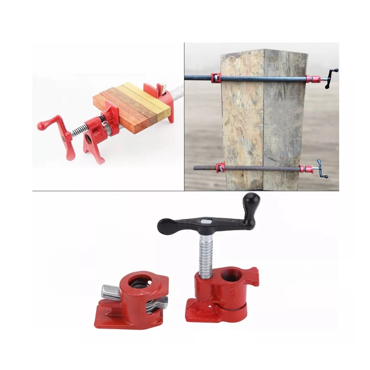 Prensa / Sargento Para Madera De Tubo 3/4 Pz