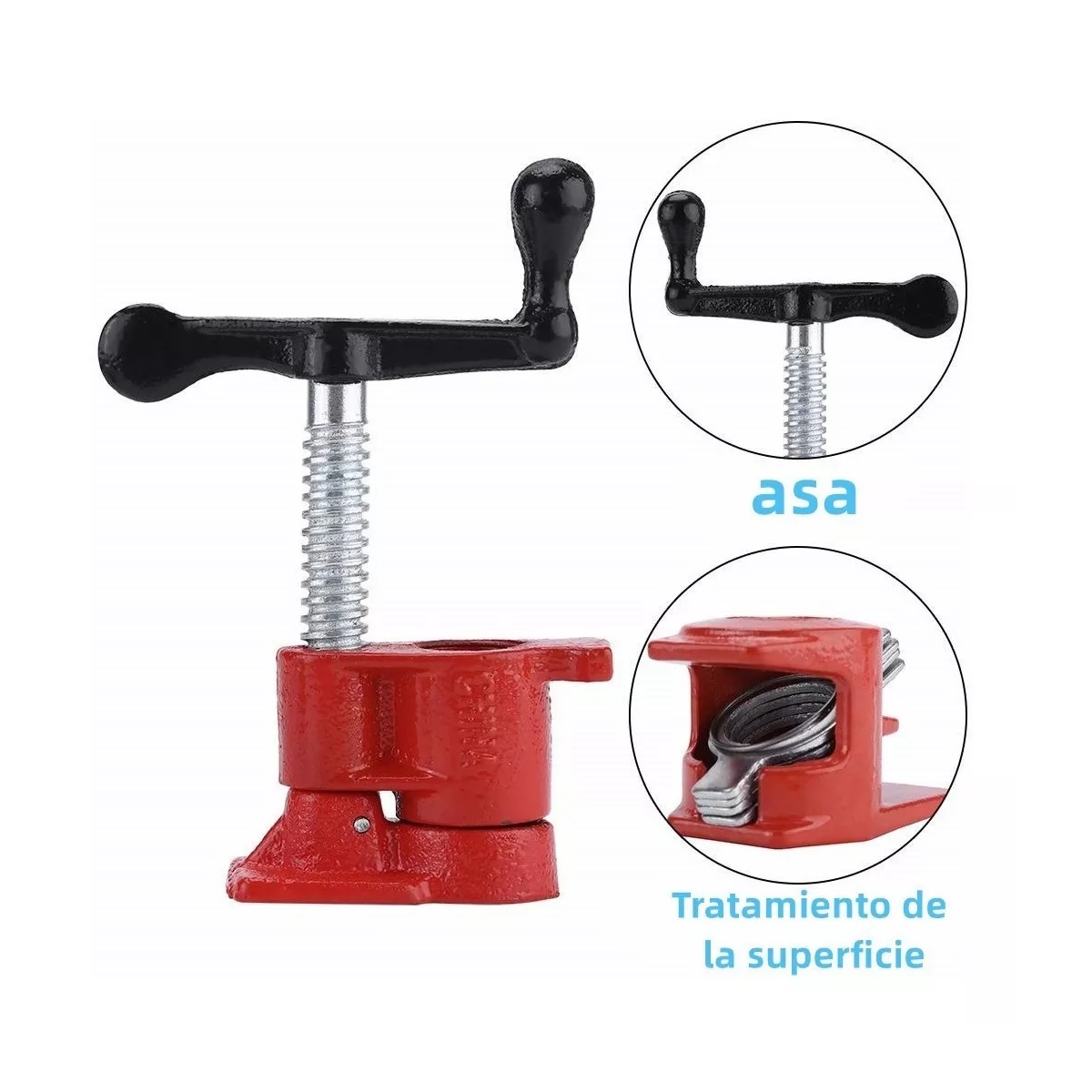 Prensa / Sargento Para Madera De Tubo 3/4 Pz