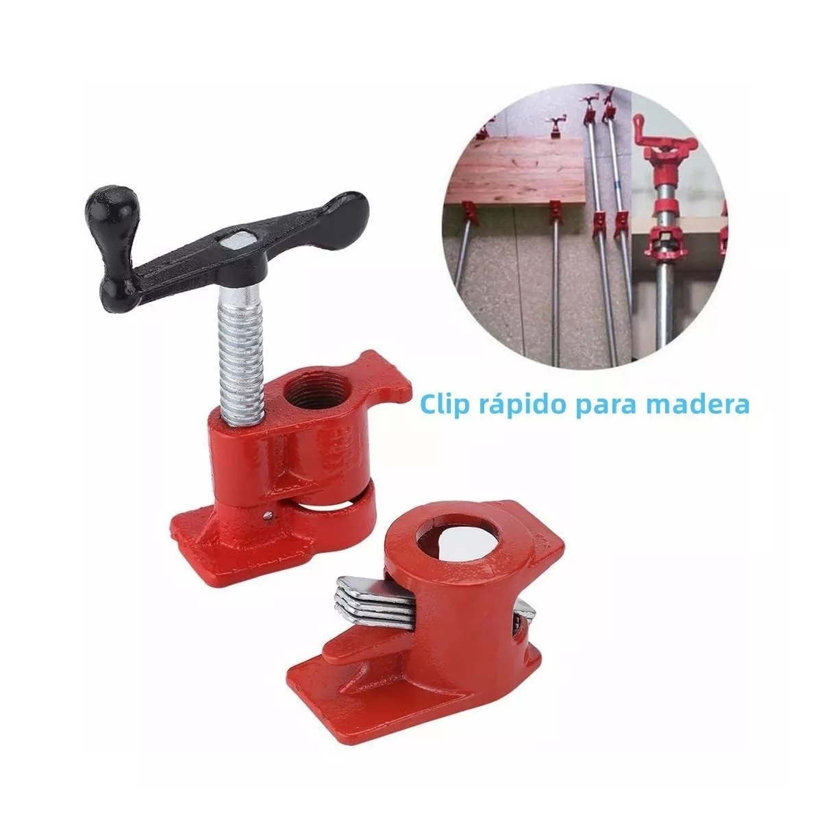 Prensa / Sargento Para Madera De Tubo 3/4 Pz