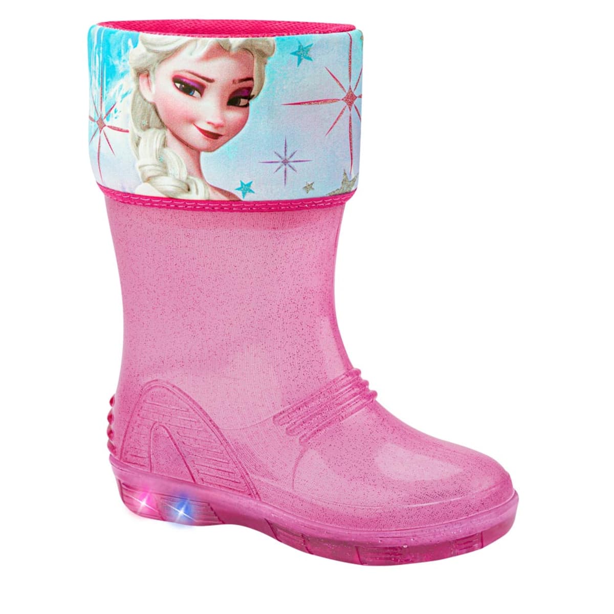 Botas de lluvia para niña de Frozen con luces, mod. 1048277