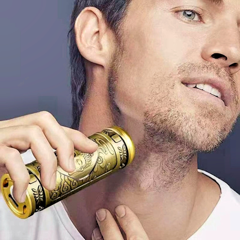 Mini Afeitadora Eléctrica Para Barba Recortadora Portátils