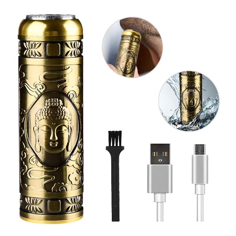 Mini Afeitadora Eléctrica Para Barba Recortadora Portátils