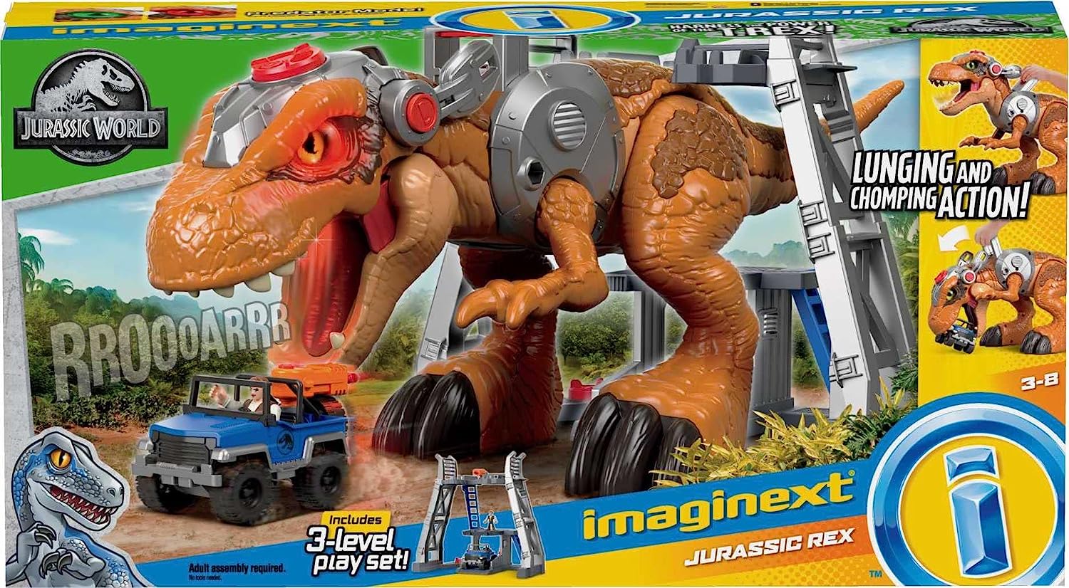 Imaginext JURASSIC WORLD DINOSAURIO Gran T-Rex