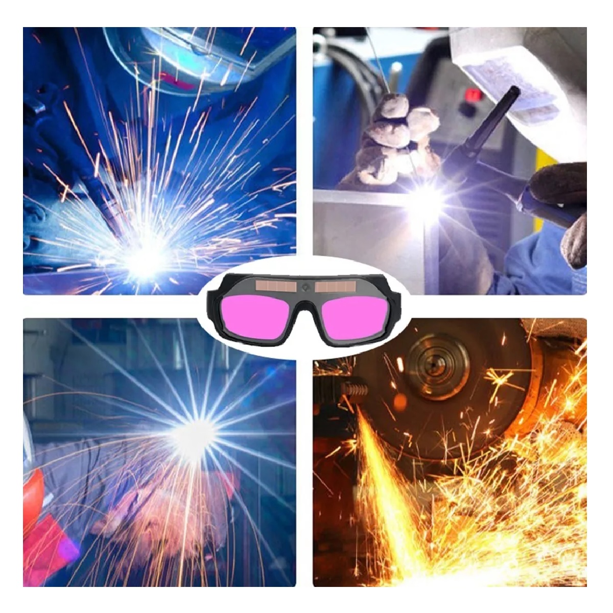 Gafas Lentes De Seguridad Para Soldar Electronica Solar
