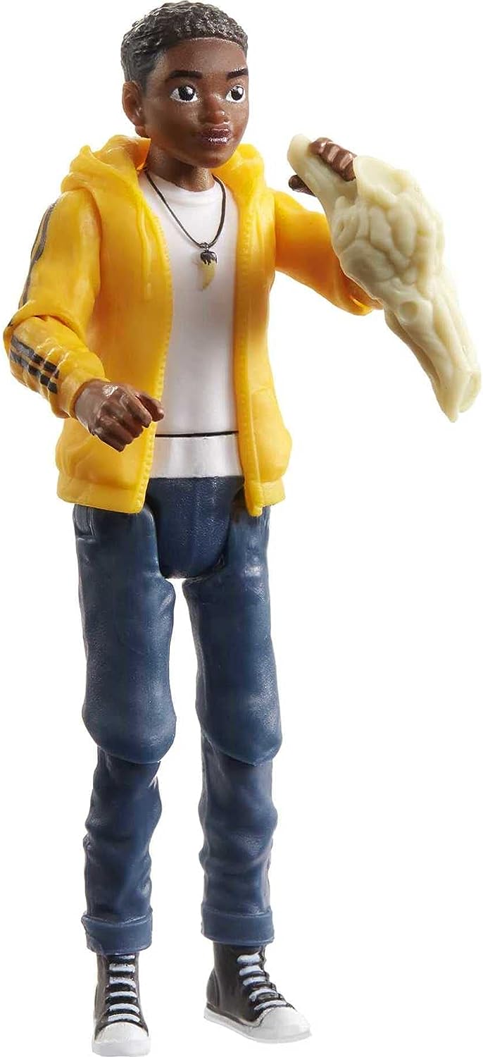 Jurassic World Dinosaurio de Juguete Darius, Gallimimus, Huevo de Bumpy y Velociraptor