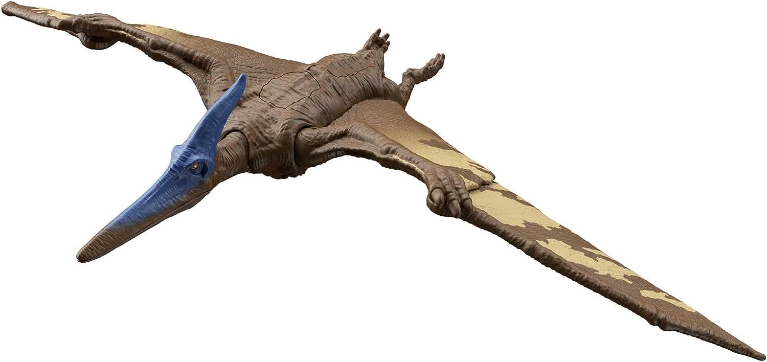 JURASSIC WORLD PTERANODON RUGE Y ATACA DINOSAURIO JUGUETE