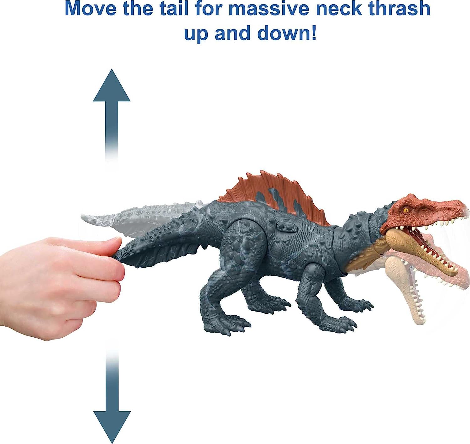Jurassic World Dinosaurio Siamosaurus Acción Masiva