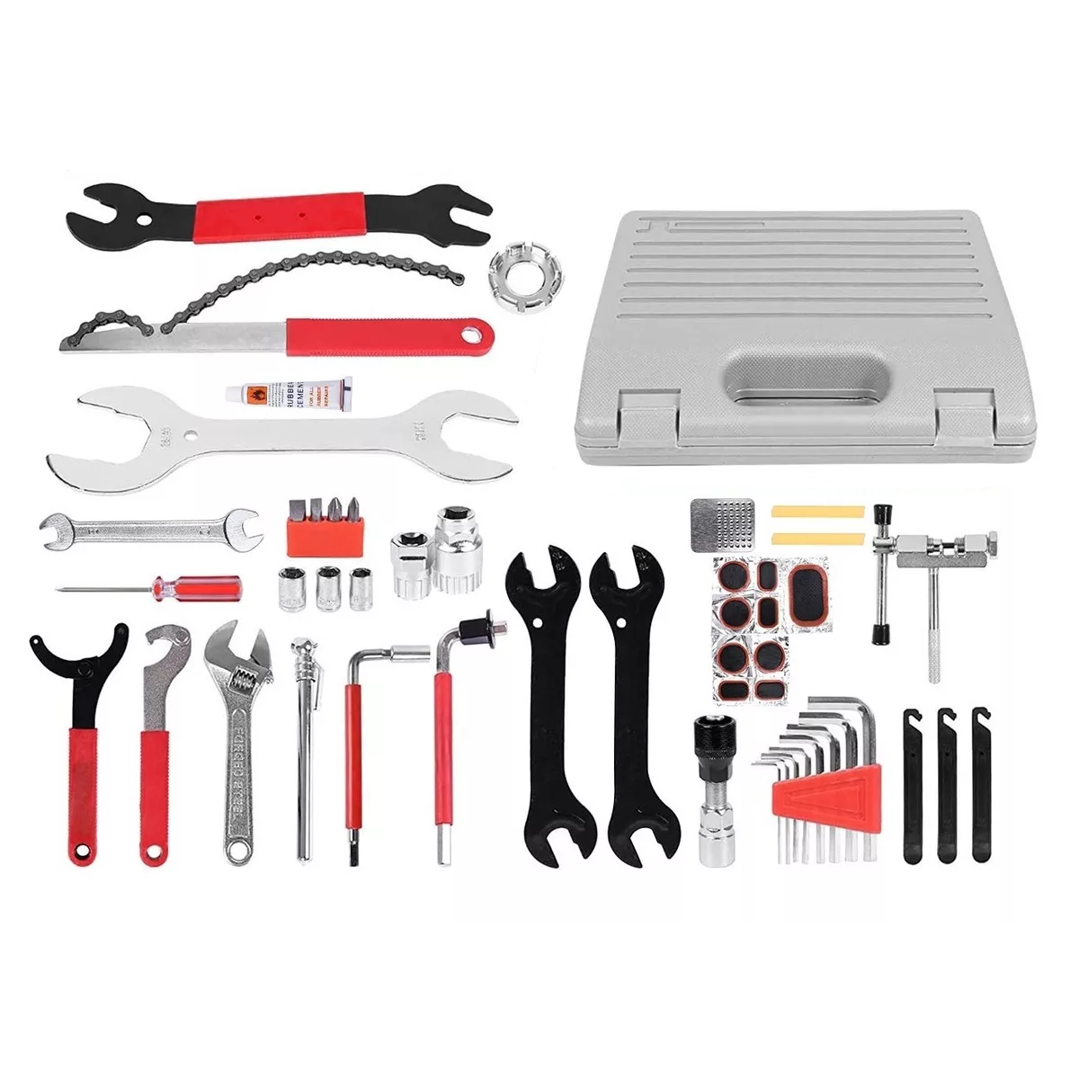 Kit Herramientas Bicicleta Reparacion De Multifunción 50pzs