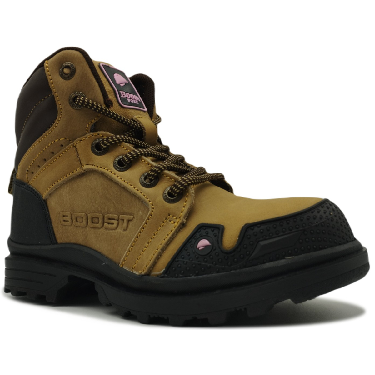 Bota Industrial para Mujer marca Boost con Casquillo de Acero mod. 253