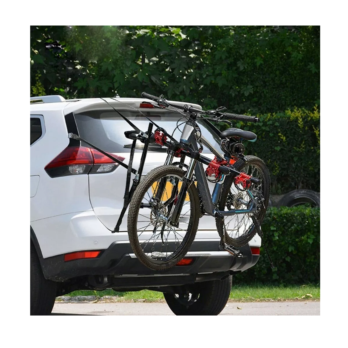 Porta Bicicleta Suspendido Para Auto De Coche 3 Bicicleta