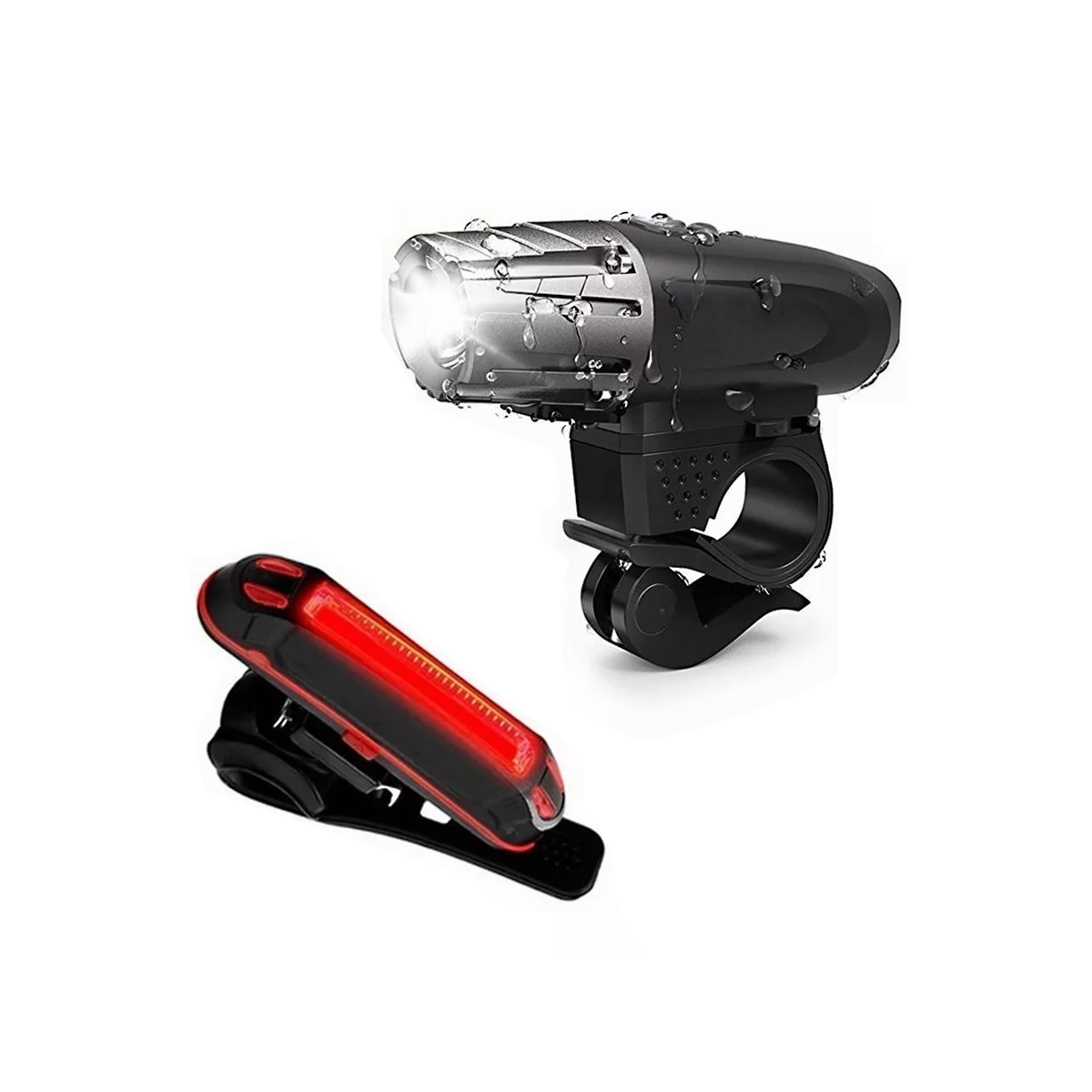Luces Delanteras Y Traseras De Bicicleta, Linterna Ipx5