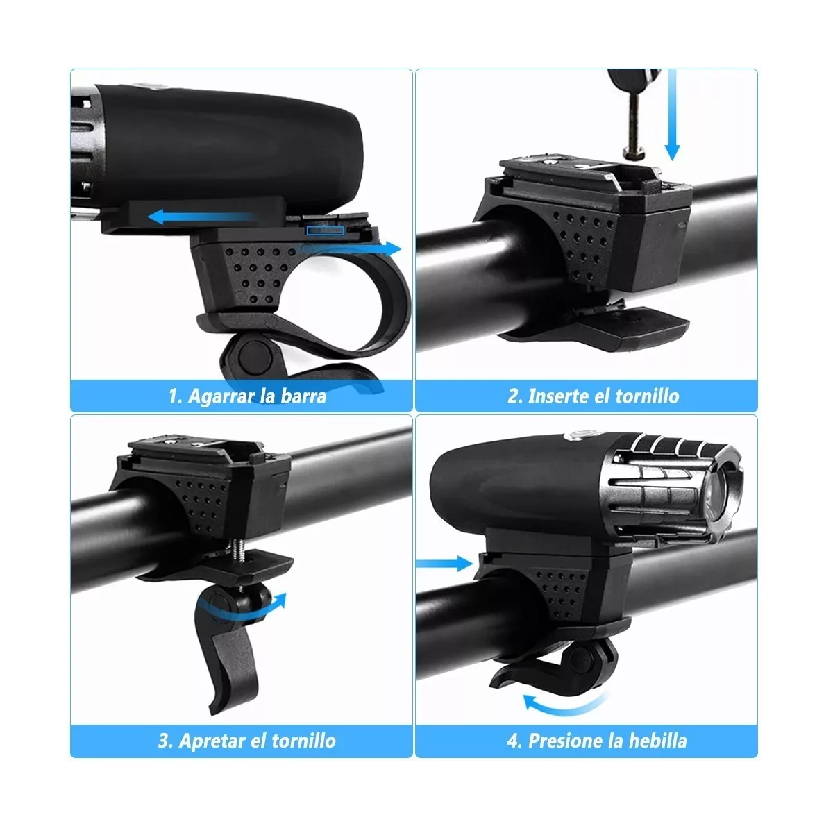 Luces Delanteras Y Traseras De Bicicleta, Linterna Ipx5