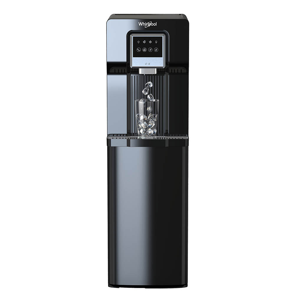 Despachador de Agua Whirlpool con fábrica de hielo Negro WK0260B