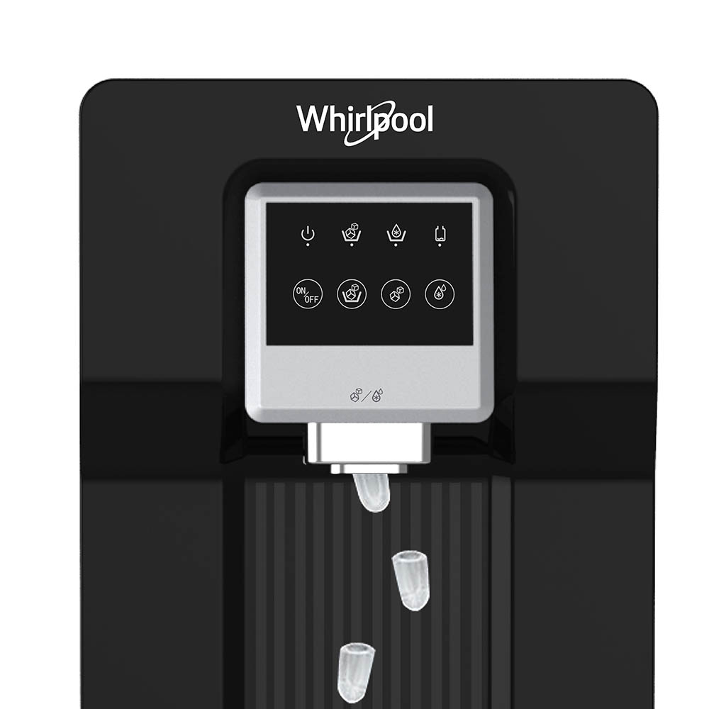 Despachador de Agua Whirlpool con fábrica de hielo Negro WK0260B