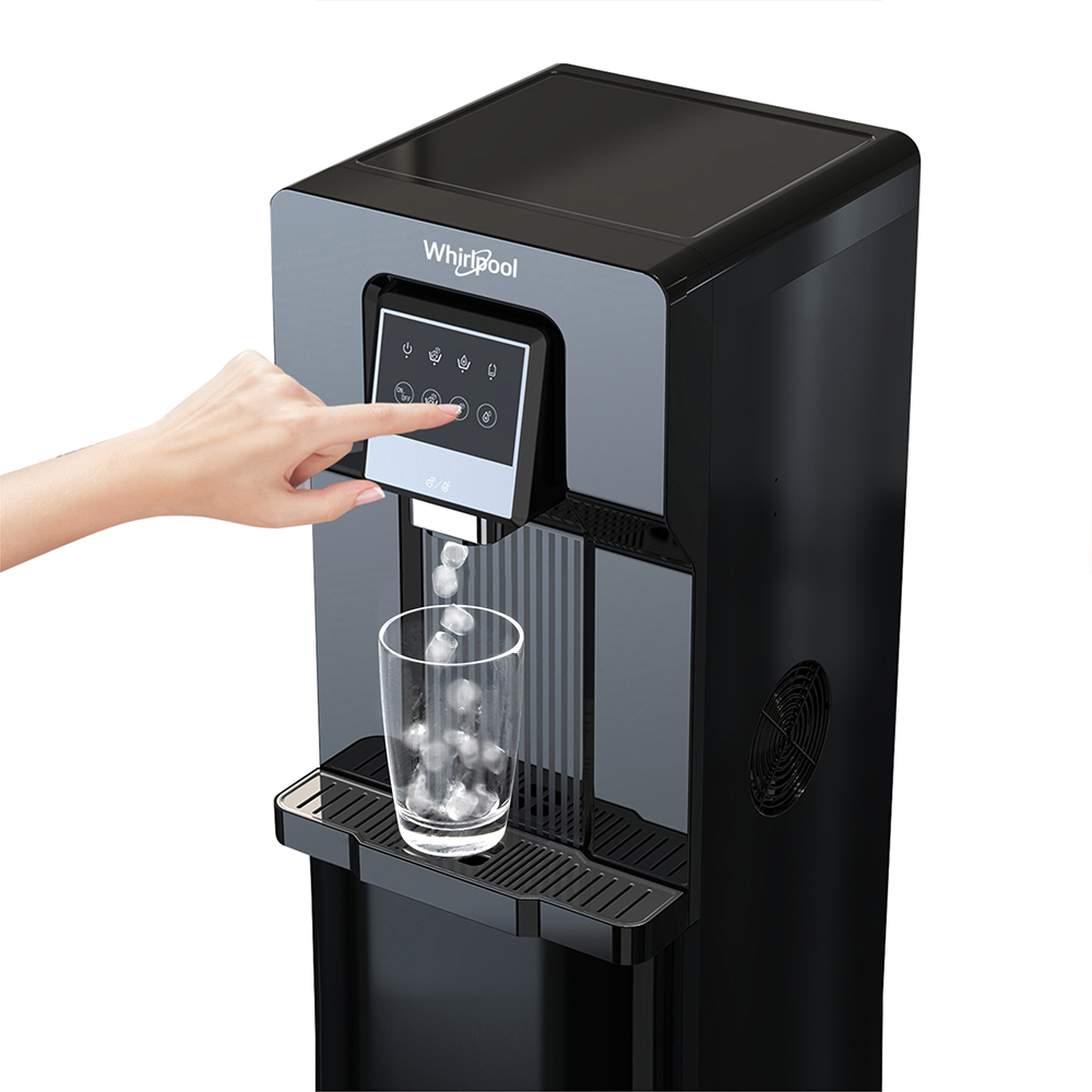 Despachador de Agua Whirlpool con fábrica de hielo Negro WK0260B