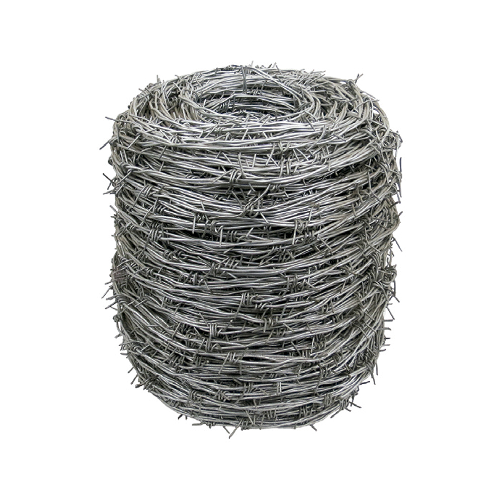 Alambre De Púas Dos Alambres Trenzados Para Cerca 300m Karlen Asegura tu propiedad Protección perimetral efectiva Calibre de 15.5mm Doble alambre trenzado