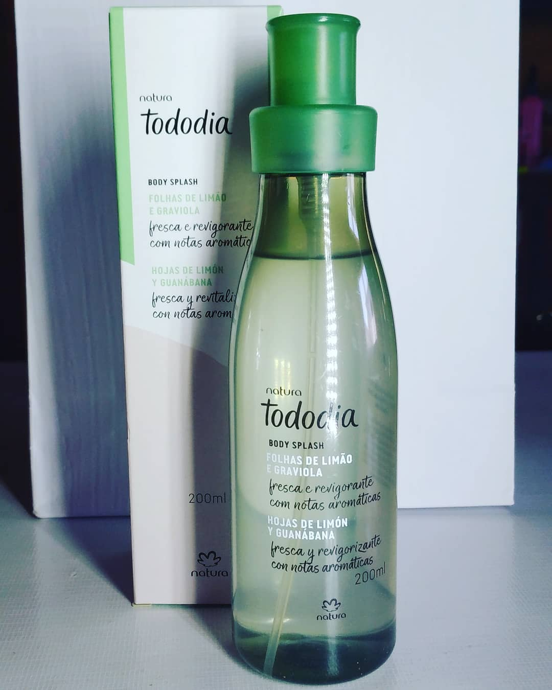 Body Splash Hojas de Limón y Guanábana Tododia Natura 200 ml