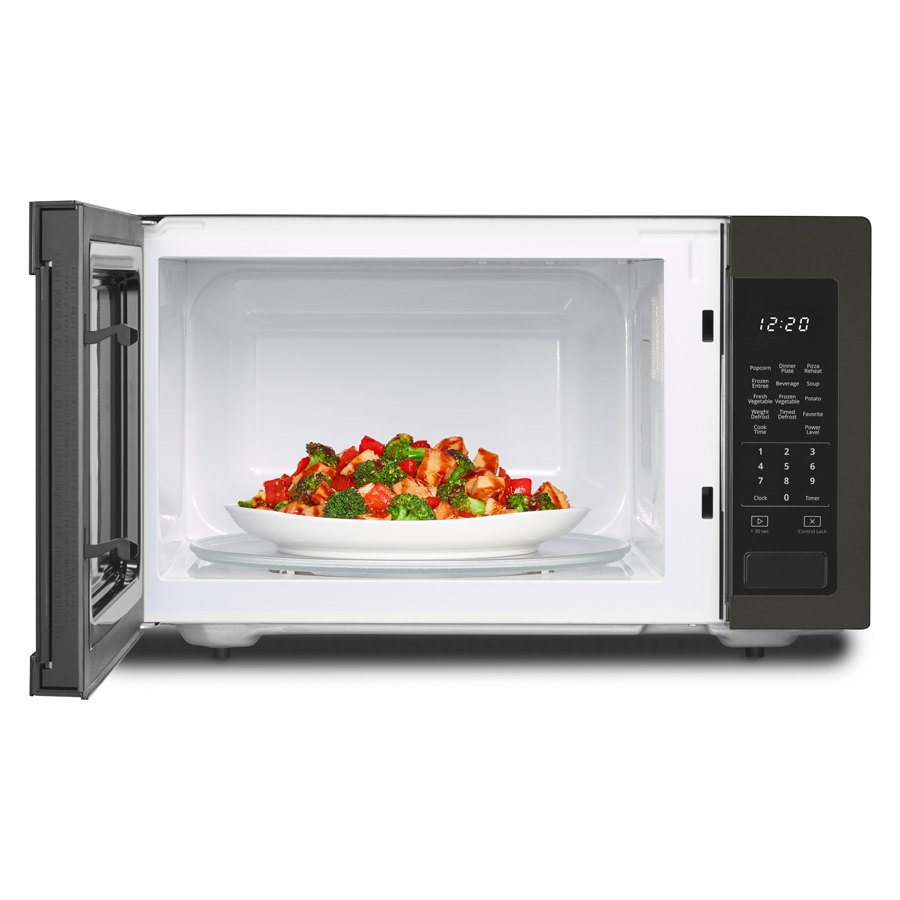 Microondas Whirlpool 1.6p Sensor Cooking Negro WMC30516HV