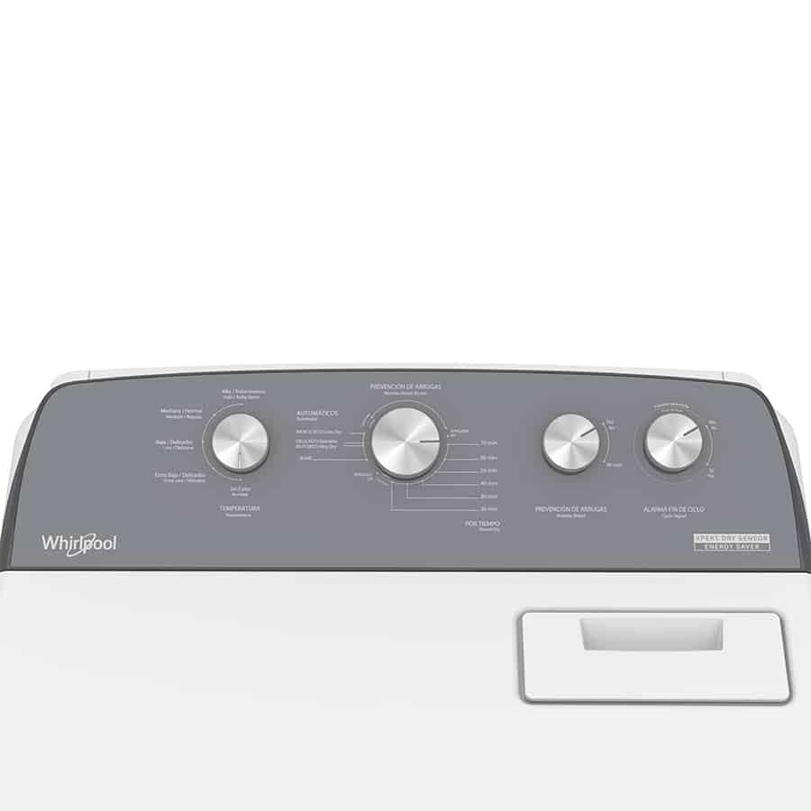 Secadora Carga Superior Eléctrica 21 kg Xpert Dry Sensor 7MWED2040JM Whirlpool
