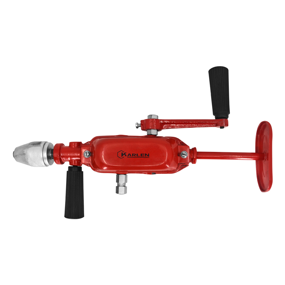 Taladro De Mano Capacidad 13 mm Dos Velocidades Karlen Perforación manual altamente eficiente y versátil Este taladro de mano es ideal para trabajos de bricolaje en el hogar